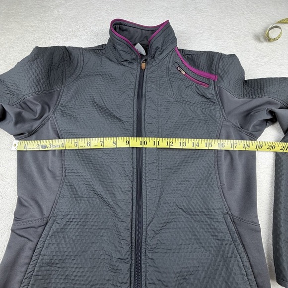 Nike Sphere Pro Soft Shell Full Zip Up Women's Size M (8-10) Gray/purple - Picture 9 of 16